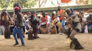 Древний Африканский традиционный танец в Африке, ЗАМБИЯ