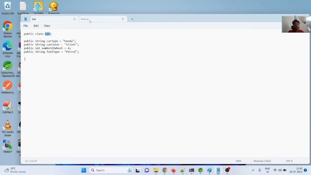 Java SE: Class and Object Example