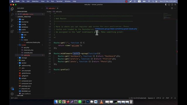 Laravel 10 Fundamental [Part 9] - Route Group смотреть онлайн