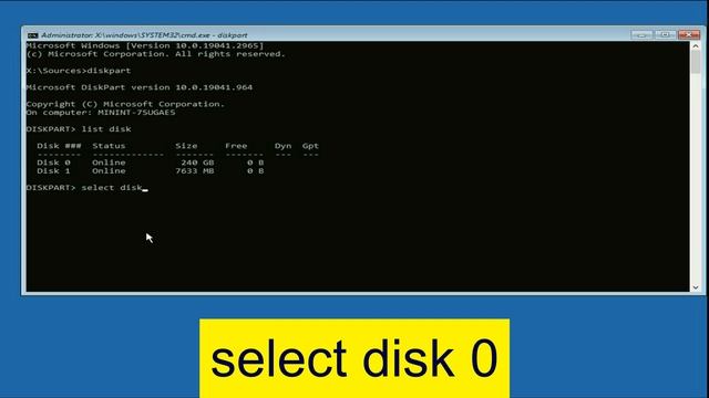Windows cannot be installed to this disk The selected disk is of the GPT partition style смотреть онлайн