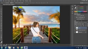 [ Bài 1 ] Hướng Dẫn Cắt + Ghép Người Vào Cảnh Trong Photoshop CS6 | Học Photoshop Cs6