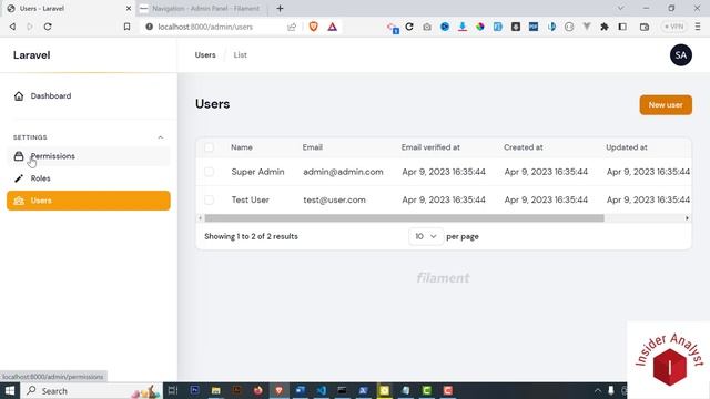 Laravel Filament Navigation Grouping and Sorting