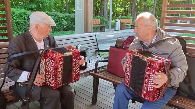 Замечательные гармонисты. Казов Н.П. и Лутовинов В.В. Наигрыши. 13.05.23 г. смотреть онлайн