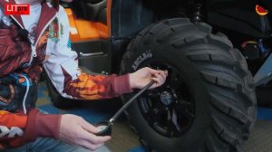 Тест компрессора BERKUT MT 1000 и АКБ VISTA BATTERY