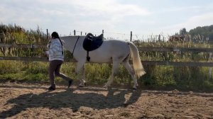 Практика. Тамара пробует повторить работу в руках. Остановка. Осаживание. Ньюансы