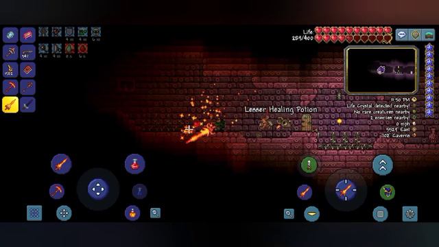 Dungeon and bones - ZBG Let's Plays: Terraria 1.4 Mobile Episode 8