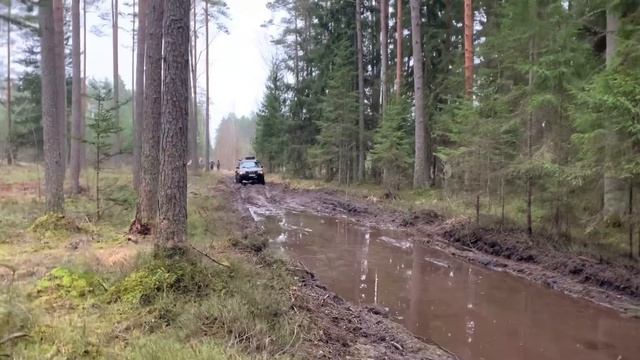 Mud bath | Off-road | Nissan Patrol Y61 | Latvia смотреть онлайн