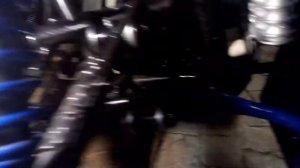 Китайский квадрик установка радиатора, установка расширителей арок