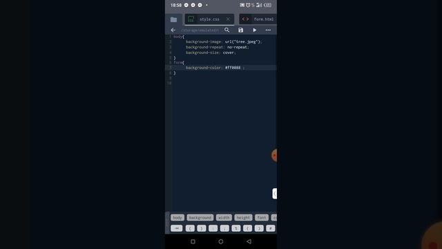Lesson 4 in CSS:  Background Color in CSS