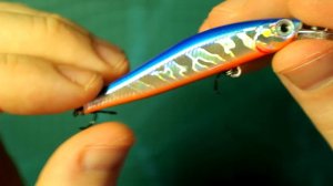 ZipBaits Rigge 70 Deep копия воблера с AliExpress от AllBlue | Воблеры на окуня с АлиЭкспресс