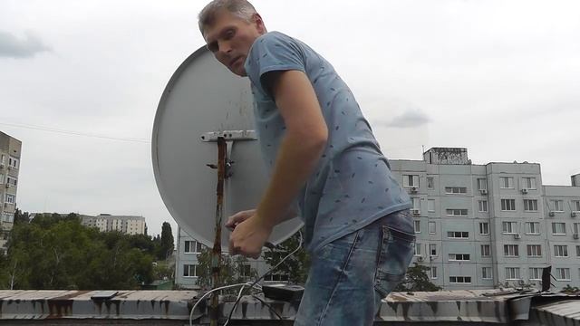 Настройка антенны на спутник Yamal 402 55°E и прием мультистрима T2-Mi c бесплатными каналами смотреть онлайн