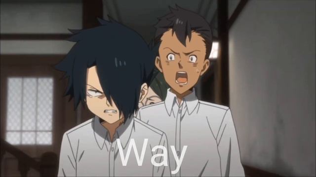 [AMV] Обещанный неверленд / Low Roar - Poznan /Аниме-клип