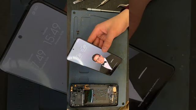 Xiaomi Redmi note 11 pro замена дисплея#xiaomi #redmi #redminote11pro #заменакрыла #экран
