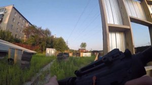 Гельбол( гидробол ) в Екатеринбург, гидробольный батл на открытой площадке.