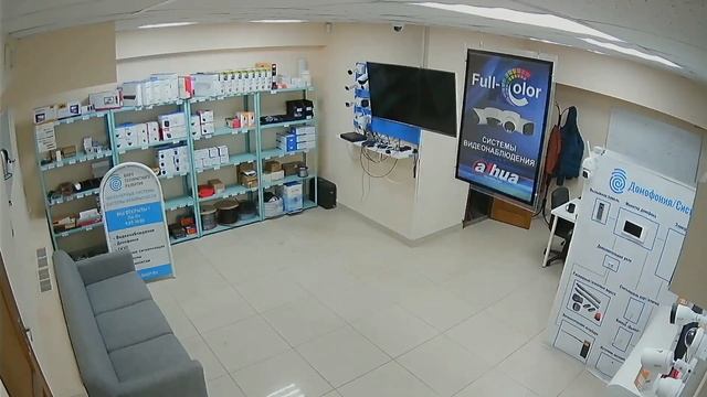 Аtis amw-2mir-20w/2.8 lite, Купольная камера 2Мп, пример съемки днем и ночью смотреть онлайн