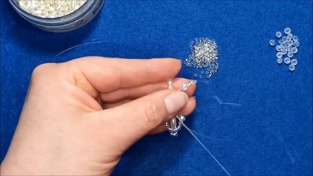 МК ажурный жгут из бисера / videotutorial bracciale merlettato