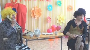 Сценка к 8 марта. Клара Ц. и Роза Л. Международный женский день.  г. Слуцк, ЦКРОиР