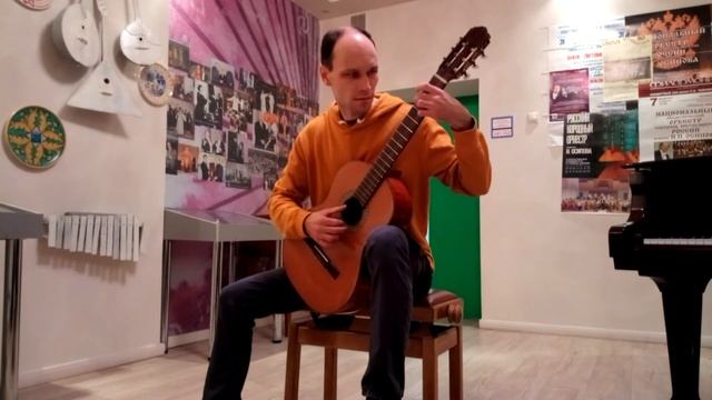 Е. Ларичев - Вариации "Степь да степь кругом", А. Иванов-Крамской - Лирический вальс. смотреть онлайн