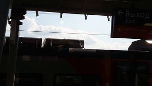 Путешествие на ЭС2Г-083 до станции МЦК Крымская Москва сентябрь2019