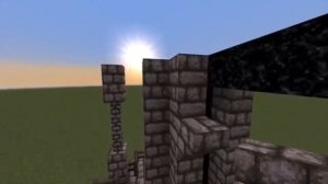 Красивый портал в ад в майнкрафт.