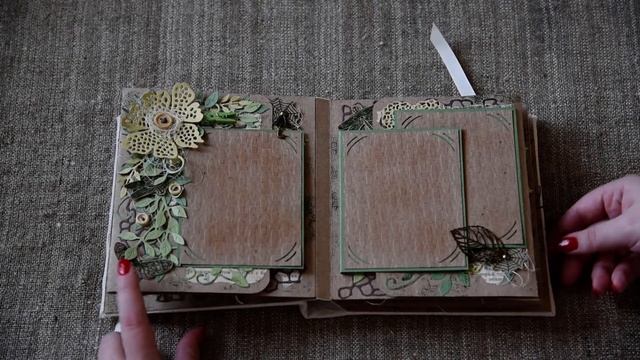 Скрапбукинг. Мини-альбом "Весенний" смотреть онлайн