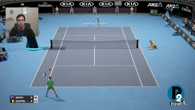 Player 2 Plays - AO Tennis смотреть онлайн
