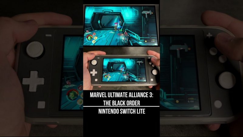 MARVEL ULTIMATE ALLIANCE 3: The Black Order Nintendo Switch Lite Gameplay #nintendoswitchlite #games