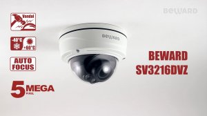 Обзор 5 Мп IP-камеры BEWARD SV3216DVZ_ моторизованный объектив, антивандальный корпус, Sony Starvis