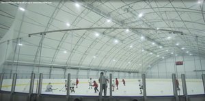 Тентовый быстро сборный ангар от компании avalon-tent
