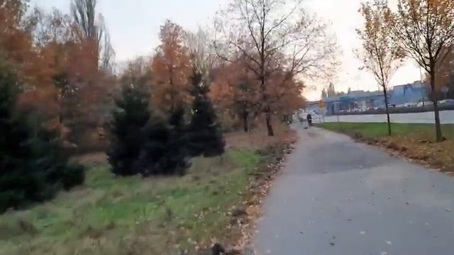 очень красивая осень, прекрасная погода, ( г. Познань. Польша)