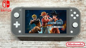 Jump Force Deluxe Edition Gameplay Nintendo Switch Lite