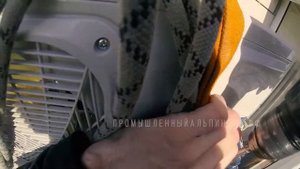 Монтаж кондиционеров Haier на вентилируемый фасад.