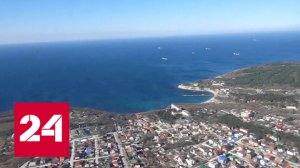 Авария на терминале в Новороссийске: пятен нефти не выявлено - Россия 24