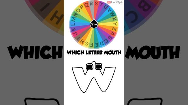 Making Alphabet Lore Letters By The Wheel #alphabetlore