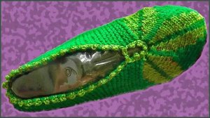 Следки с жаккардовыми листиками. Следки спицами с узором. Часть 2.