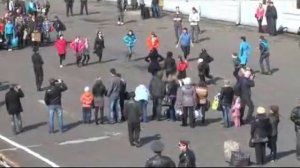 Флешмоб на вокзале Ванино