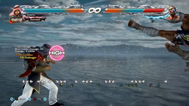 Tekken 7 Shaheen's Hardest 4x Neutral 3 Combo!! смотреть онлайн