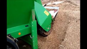 Прицепной миксер с фрезой 13 м3 TATOMA MT13D wmv