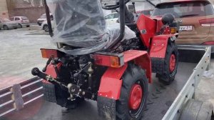 Прицеп для минитрактора МТЗ 132Н Беларус. Погрузка на МЗСА 817717.012. ЦЛП АРИВА