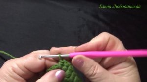 Как связать листики крючком, подробный мастер-класс