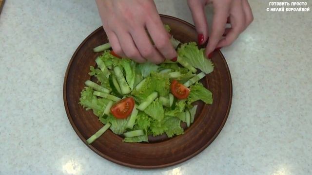 Салат с тунцом - закуска за 2 минуты! смотреть онлайн