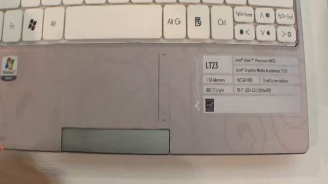 Gateway LT23 Netbook - Erste Eindruecke