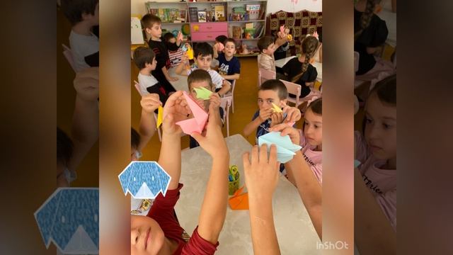 Оригами «Заяц»старшая группа