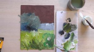 Акрил больше не темнеет.  Использование белил гуаши.