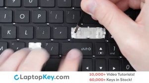 Replace Keyboard Key Asus VivoBook Pro N580 | Fix Laptop Installation Repair