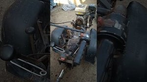 Мотоблок из коробки ЛуАЗ