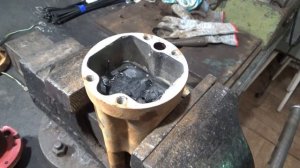 Насос "Водолей". Сгорела катушка.Разбираем насос.