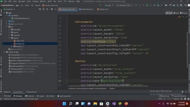 Chronometer android studio | How to Make a Chronometer in Android | Kotlin Android Studio смотреть онлайн