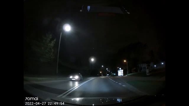 Test nocą | 70mai M500 vs. ProPlus A500S | Night test смотреть онлайн