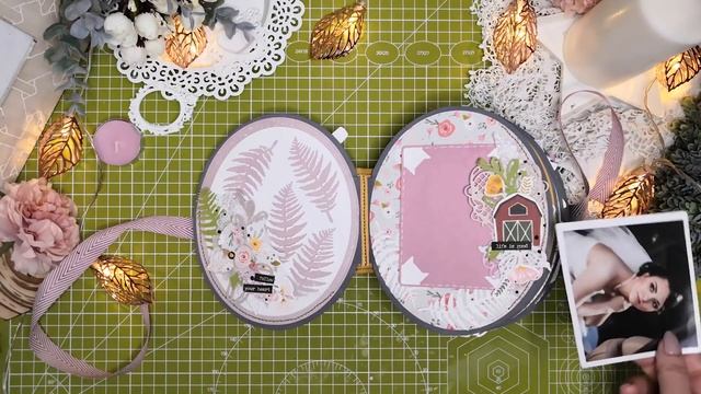Мой любимый миник\В стиле пин-ап\скрапбукинг